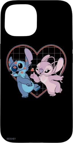 Vista 6 de Disney Lilo and Stitch Angel Heart Kisses - Carcasa para iPhone 17