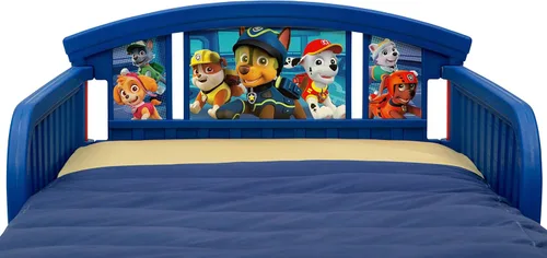 Vista 5 de Delta Children Cama para niños pequeños de plástico, Nick Jr. PAW Patrol