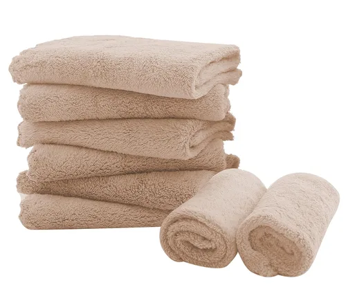 Vista 25 de Paquete de 8 paños grandes para eructos para bebé, 20 x 10 pulgadas, paños para eructos ultra absorbentes, paños de mano, toalla para recién nacido