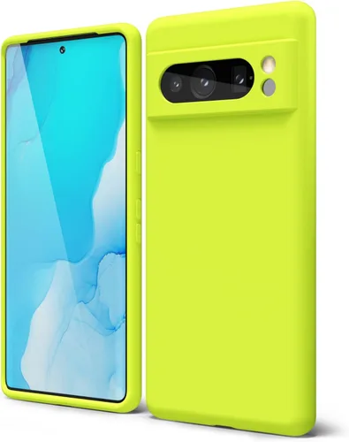 Vista 207 de oakxco para Google Pixel 6A Funda de teléfono de silicona líquida, diseño estético lindo y delgado para mujer y niña, cubierta de gel suave, lisa