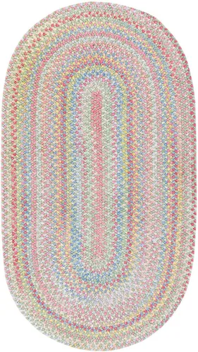 Vista 13 de Capel Rugs Baby's Breath - Alfombra ovalada trenzada (2 x 3 pulgadas), color natural