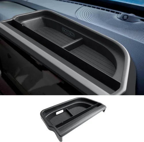 Vista 11 de CDEFG 2 unidades para Ford Bronco Sport 2025 2026 Organizador de consola central para tablero 2025 2026 Ford Bronco Sport 13.2 pulgadas pantalla