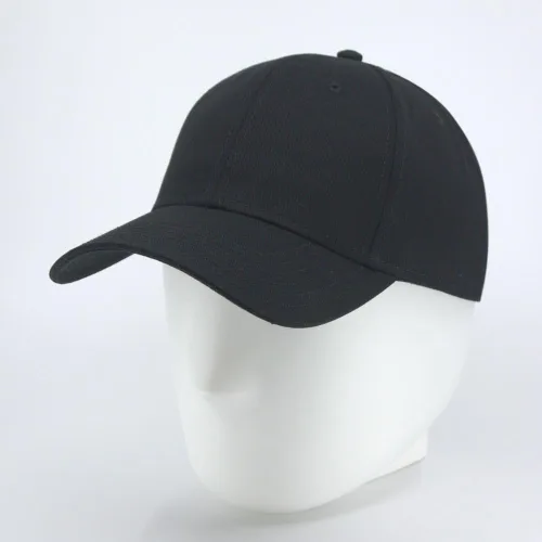 Vista 3 de Gorra de béisbol clásica de algodón vibrante para hombres y mujeres de bajo perfil estructurado
