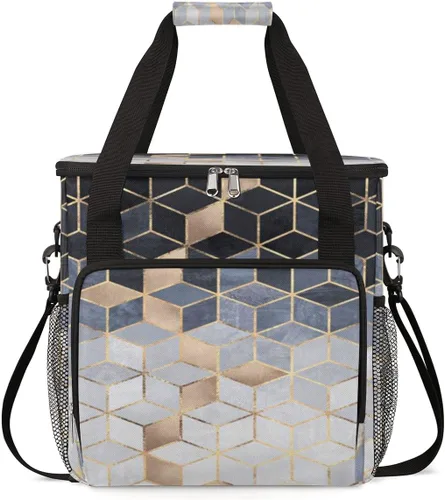 Vista 27 de Bolsa para cafetera compatible con K-Mini o K-Mini Plus Coffee Cup Pattern1 Coffees Machine Travel Storage Tote Bag Compatible Portable Single