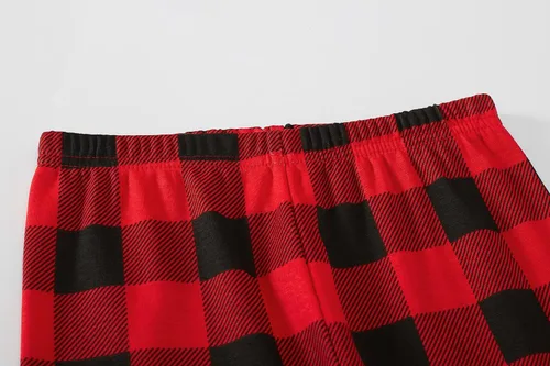 Vista 6 de Demifill Conjunto de pijamas de Halloween para niños y niñas, pijamas de Navidad, ropa de dormir para niños y niñas