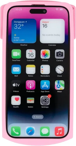 Vista 3 de Dumkery Funda para iPhone 13 Pro Max con pastillas para enfriar, iPhone 14 Pro Max, botella de cápsula para iPhone 15 Pro Max 3D de dibujos animados