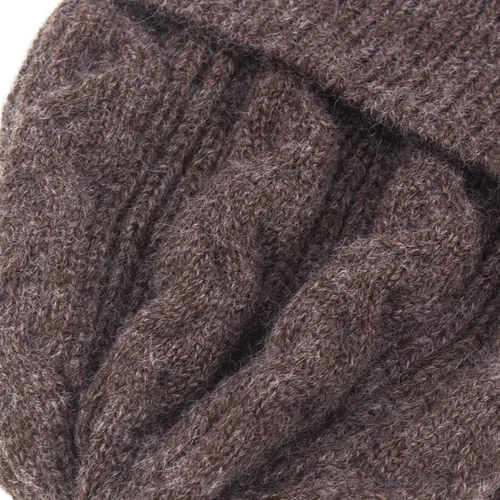 Vista 5 de Muryobao Gorro de invierno para mujer, cálido, suave, elástico y holgado
