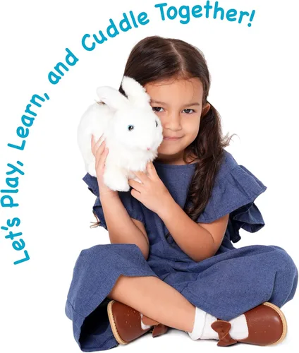 Vista 5 de TigerHart Wren The White Rabbit - Peluche de 10 pulgadas