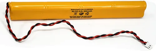 Vista 8 de (2 unidades) ELBB003 ELB-B003 BAT9.6V700 9.6v 900mAh Señal de salida Luz Batería ELB-B004 ELBB004 BBAT004 BBAT0044A BAA-96 BBAT0043A