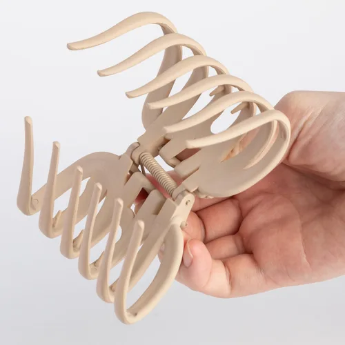 Vista 7 de 4 Piezas Pinzas de Garra de Pulpo Pinzas de Garra para Cabello de Pulpo para Mujeres 3.8" Pinza Grande para Cabello para Mujeres Agarre Fuerte Clip