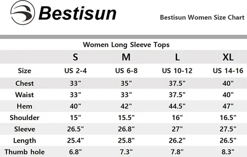 Vista 5 de Bestisun Camisetas de entrenamiento de yoga de manga larga ligeras con agujero para el pulgar, ropa atlética para mujer