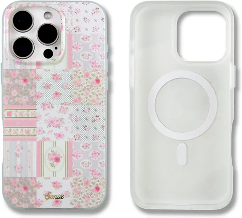 Vista 73 de Sonix x Barbie Funda para iPhone 15 Pro Compatible con MagSafe Probada para caídas de 10 pies Golden Hour