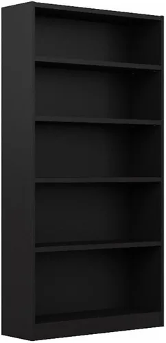 Vista 13 de Bush Furniture Universal - Estantería pequeña de 2 estantes en acabado gris ceniza, estantería de almacenamiento bajo y exhibición