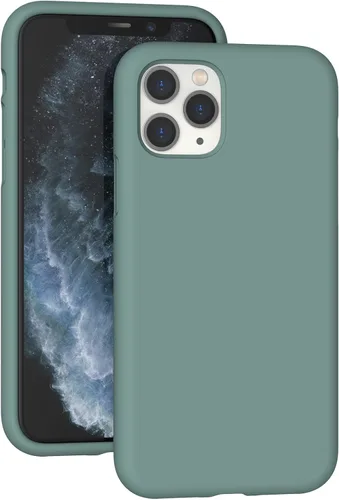 Vista 171 de Funda de silicona líquida compatible con iPhone 12 Pro Max 6.7 pulgadas, funda de gel de protección completa con forro de microfibra, funda