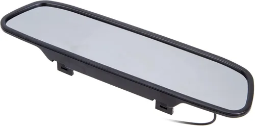 Vista 2 de Monitor de video de coche de 4.3 pulgadas, espejo retrovisor automático, pantalla LCD de 12 V-24 V, montaje universal, espejo de corriente con clip
