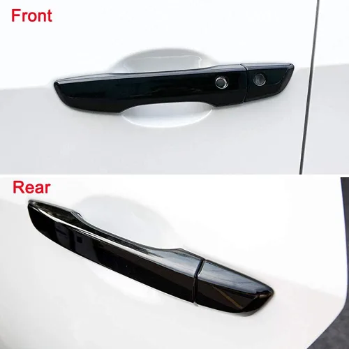 Vista 8 de AOKIO Cubierta de Manija de Puerta Exterior Trim para Honda Civic 10ª Generación Accesorios 2016 2017 2018 2019 2020 2021 con Orificio de Llave