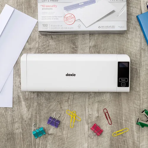 Vista 7 de Doxie Pro DX400 - Escáner de documentos dúplex y escáner de recibos para el hogar y la oficina con un software increíble para Mac y PC