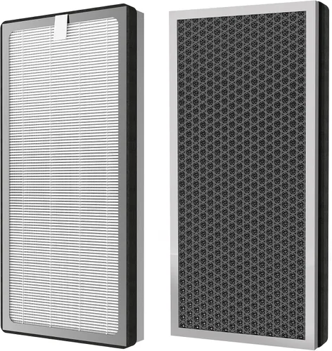 Vista 9 de 40 filtros de repuesto compatibles con purificador de aire MA serie 40, filtración 3 en 1 True HEPA 13, prefiltro fino y filtro F de carbón