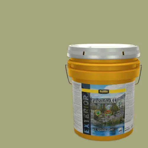 Vista 127 de Rodda Paint CASCADIA XL - Pintura satinada e imprimación para exteriores en uno, cuarto de galón, Aimee