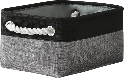 Vista 51 de TheWarmHome Contenedores de almacenamiento para estantes, tamaño mediano, 3 unidades, 13.8 pulgadas de largo x 9.8 pulgadas de ancho x 6.7 pulgadas