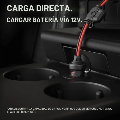 Vista 3 de NOCO GC003 X-Connect 12V Cargadores de Batería Inteligentes de Tamaño Dual con Conector Macho Accesorio Genius