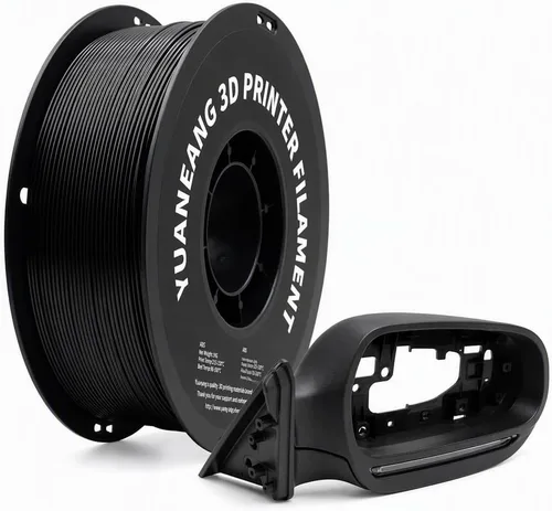 Vista 35 de Filamento PETG para impresora 3D, precisión dimensional +/- 0.001 in, carrete de 2.2 libras, 0.069 in, plateado 2.2 lbs plata