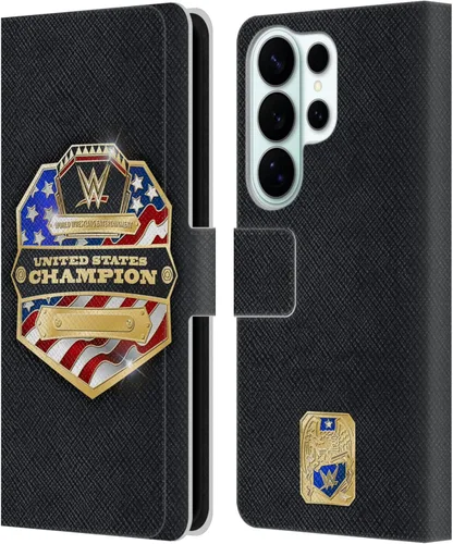 Vista 20 de Head Case Designs Officially Licensed WWE Cruiserweight Champion Title Belts Leather Wallet Case Compatible with Samsung Galaxy A07 4G Campeón