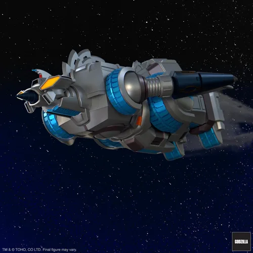 Vista 5 de Super7 ¡ULTIMATES! Toho HeiSei M.O.G.U.E.R.A. - Figura de acción de Toho Godzilla de 8 pulgadas con accesorios, coleccionables de películas clásicas
