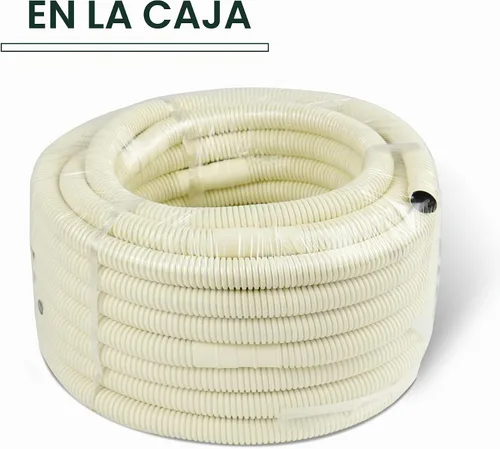 Vista 7 de Flehomo Manguera de drenaje universal de 50 pies para sistemas de bomba de calor de aire acondicionado mini split, tubo de drenaje de aire