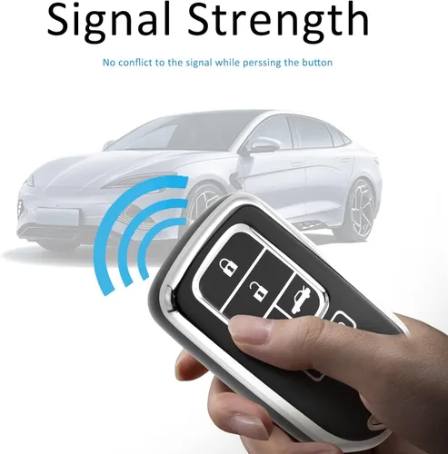 Vista 5 de Funda para llavero con llavero para Accord Civic CRV Pilot Passport Insight