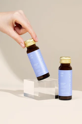 Vista 6 de Happy Aging Soporte de cortisol para mujeres, alivio del estrés y claridad mental con Ashwagandha, L-teanina, L-tirosina, sulfato de magnesio