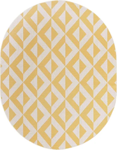Vista 46 de Unique Loom Jill Zarin Outdoor Collection - Alfombra rectangular (2 pies 2 pulgadas x 3 pies 1 pulgadas, rectangular, beige y marrón)