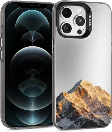 Vista 127 de Funda para iPhone 12 Pro Max (protección contra caídas de grado militar) Funda de teléfono de TPU a prueba de golpes, medusa-12PM Azul