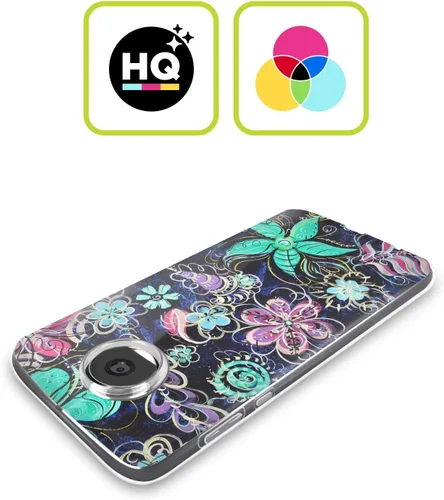 Vista 2 de Head Case Designs Officially Licensed Suzan Lind Carnival Colours & Patterns Soft Gel Case Compatible with Motorola Moto Edge 30 Fusion