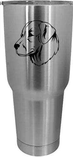 Vista 392 de Cairn Terrier - Vaso grabado con temática de perro, 30 onzas