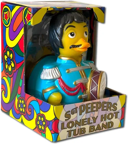 Vista 13 de CelebriDucks - Paddle Like It's 1999 - Patos de goma flotantes - Juguete de baño coleccionable como regalo para niños y adultos de todas las edades