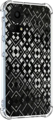 Vista 7 de Aroepurt Boost Mobile Celero 5G SC 2024 - Funda compatible con Boost Celero5G SC con protector de pantalla de vidrio templado, protección de grosor