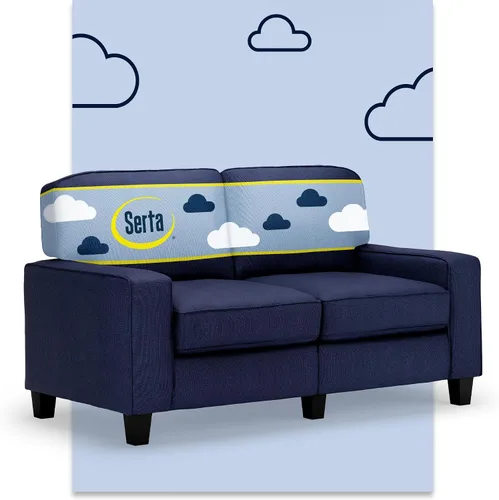 Vista 54 de Serta Palisades Sofás Tapizados para Sala, Sofá de Diseño Moderno, Tela, Beige