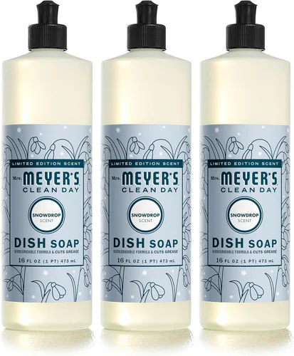 Vista 165 de Mrs. Meyer’s Clean Day - Detergente líquido para platos, aroma a lavanda, botella de 16 oz