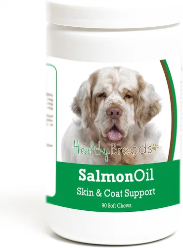 Vista 402 de Healthy Breeds Affenpinscher - Masticables suaves de aceite de salmón, 90