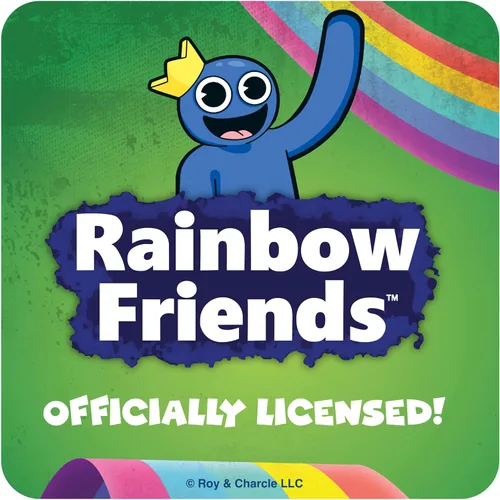 Vista 7 de Rainbow Friends – Paquete de coleccionista – Amarillo (caja de alcancía con 8 artículos, serie 1)