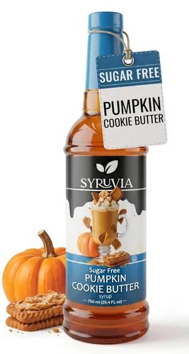 Vista 44 de Jarabe de café sin azúcar Syruvia, jarabe con sabor a caramelo para bebidas, lattes y postres – 25.4 fl oz