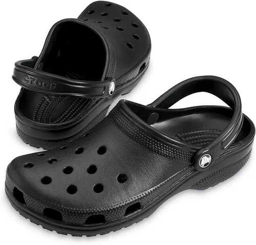 Vista 4 de Crocs Classic Clog Negro Hombres 12 Mujer 14, Negro