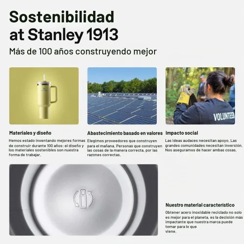 Vista 9 de Stanley Quencher H2.0 - Vaso de acero inoxidable con asa, pajilla y tapa FlowState giratoria de 3 posiciones; aislamiento térmico, sin BPA; apto