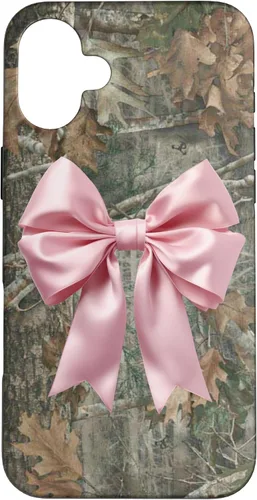 Vista 23 de Camo Pink Bow Case for iPhone 17