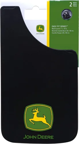 Vista 2 de Plasticolor 000537R01 John Deere 11x19 Easy Fit - Juego de 2 protectores de barro