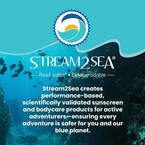 Vista 9 de Stream2Sea - Juego de bálsamo labial hidratante, cereza vainilla, naturalmente desnudo y pepino, bálsamo labial seguro para arrecifes de menta
