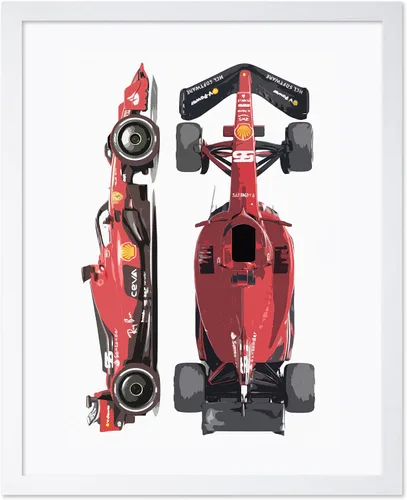 Vista 49 de Poster Master Póster de carreras de autos 2023, impresión de autos de carreras, arte de carreras de autos deportivos, regalo para hombres, mujeres