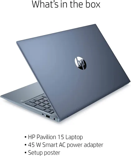 Vista 6 de HP Laptop Pavilion 2022 FHD 1080P IPS de 15.6 pulgadas, AMD Ryzen 7-5700U de 8 núcleos (hasta 4.3 GHz, Beat i7-1180G7), 32 GB de RAM, 1 TB NVMe SSD