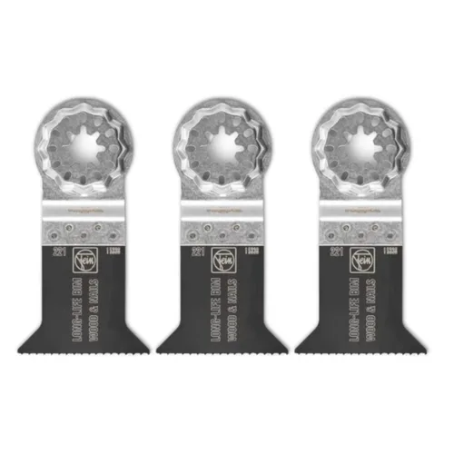Vista 9 de Fein Starlock E-Cut - Hoja de sierra universal de corte de precisión para madera, yeso y plásticos, bimetálica con dientes ondulados universales